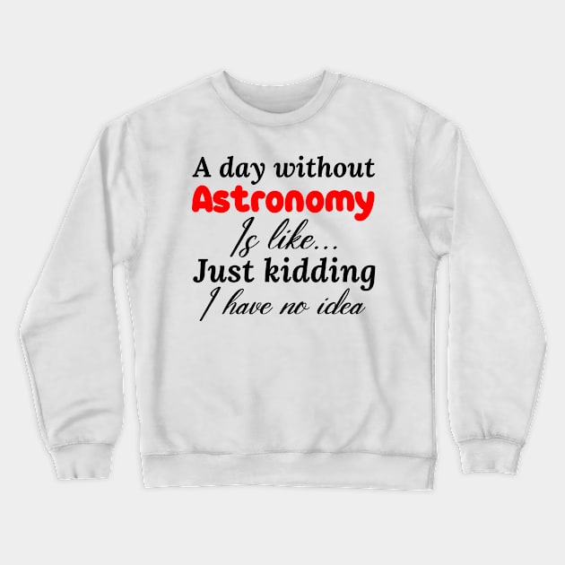 astronomy Crewneck Sweatshirt by Design stars 5